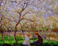 Printemps Claude Monet